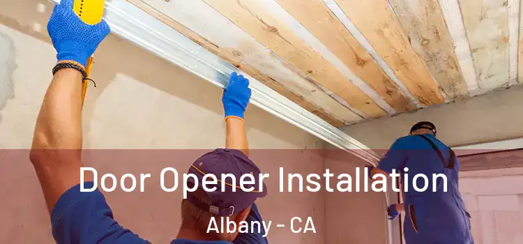  Door Opener Installation Albany - CA