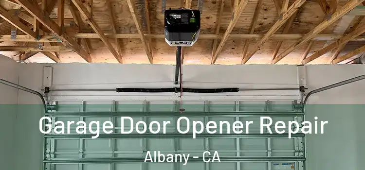  Garage Door Opener Repair Albany - CA