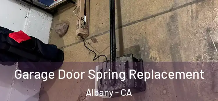  Garage Door Spring Replacement Albany - CA